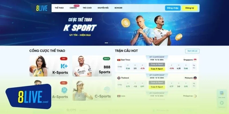 Tổng quan thông tin về nhà cái 8LIVE